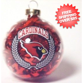 Arizona Cardinals Ornaments Filled Ball