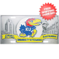 Car Accessories, License Plates: Kansas Jayhawks License Plate 3D