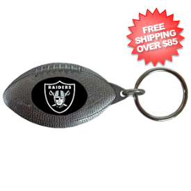 Oakland Raiders Football Key Ring