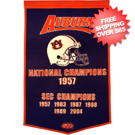 Auburn Tigers Dynasty Banner