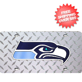 Seattle Seahawks License Plate Laser Tag