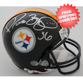 Jerome Bettis Pittsburgh Steelers Autographed Mini Helmet