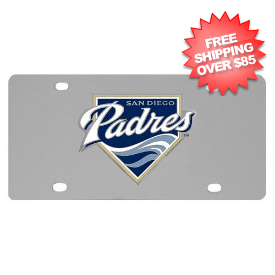 San Diego Padres Logo License Plate