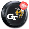 Car Accessories, Detailing: Georgia Tech Yellow Tire Cover <B>BLOWOUT SALE</B>