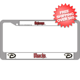 Arizona Diamondbacks CHROME License Plate Frame