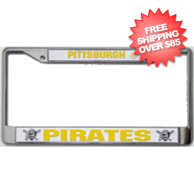 Pittsburgh Pirates CHROME License Plate Frame