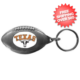 Texas Longhorns Pewter Key Ring