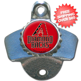 Arizona Diamondbacks Wall Mounted Bottle Opener