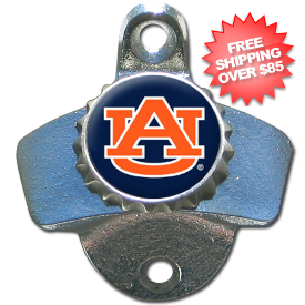 Auburn Tigers (AU) Wall Mounted Bottle Opener