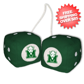 Marshall Thundering Herd Fuzzy Dice