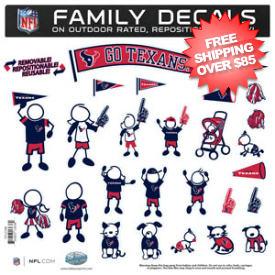 Houston Texans Window Decal <B>Sale</B>s