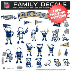 St. Louis Rams Window Decal <B>Sale</B>s