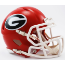 Georgia Bulldogs NCAA Mini Speed Football Helmet