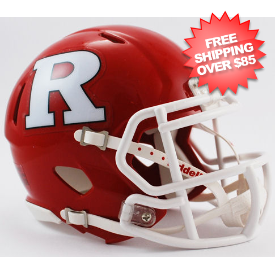 Rutgers Scarlet Knights NCAA Mini Speed Football Helmet