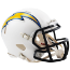 Los Angeles Chargers 2007 to 2018 Riddell Mini Speed Throwback Helmet