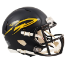 Toledo Rockets NCAA Mini Speed Football Helmet <i>Matte Navy</i>