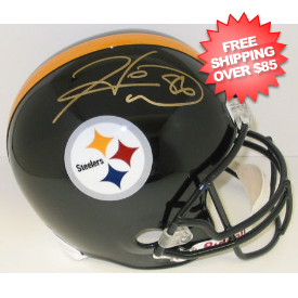 Hines Ward Pittsburgh Steelers Autographed Mini Helmet