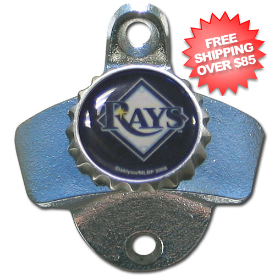 Tampa Bay Rays Wall Mounted Bottle Opener