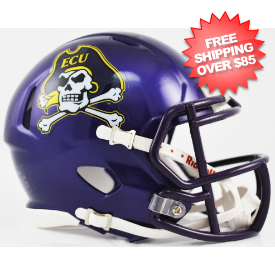 East Carolina Pirates NCAA Mini Speed Football Helmet