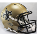 Helmets, Full Size Helmet: New Orleans Saints Speed Replica Football Helmet