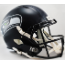 Seattle Seahawks Speed Replica Football Helmet <B>Matte Navy</B>