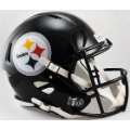 Helmets, Full Size Helmet: Pittsburgh Steelers Speed Replica Football Helmet