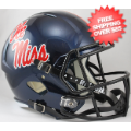 Helmets, Full Size Helmet: Mississippi (Ole Miss) Rebels Speed Replica Football Helmet