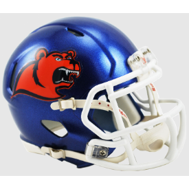 Coast Guard Bears NCAA Mini Speed Football Helmet
