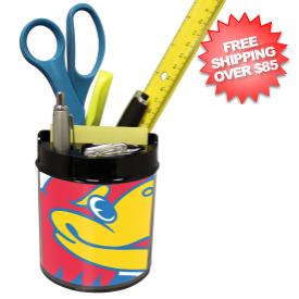 Kansas Jayhawks Small Desk Caddy