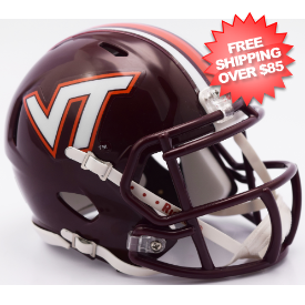 Virginia Tech Hokies NCAA Mini Speed Football Helmet <B>SALE</B>