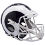 Los Angeles Rams Speed Football Helmet <i>White Horn</i>