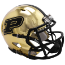 Purdue Boilermakers NCAA Mini Chrome Speed Football Helmet <B>Chrome</B>