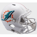 Helmets, Full Size Helmet: Miami Dolphins Speed Replica Football Helmet