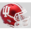 Indiana Hoosiers NCAA Mini Speed Football Helmet <i>Anodized Crimson</i>