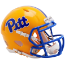 Pittsburgh Panthers NCAA Mini Speed Football Helmet <i>Gold</i>
