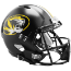 Missouri Tigers Speed Replica Football Helmet <i>Anodized Black</i>