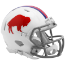 Buffalo Bills 1965 to 1973 Riddell Mini Speed Throwback Helmet