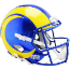 Los Angeles Rams Speed Replica Football Helmet