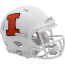 Illinois Fighting Illini NCAA Mini Speed Football Helmet <i>Satin</i>