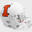 Illinois Fighting Illini Speed Football Helmet <i>Satin</i>