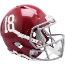 Alabama Crimson Tide Speed Replica Football Helmet #18