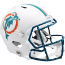 Miami Dolphins 1980 to 1996 Speed Replica Throwback Helmet