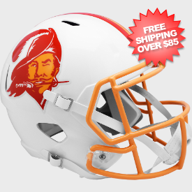 Tampa Bay Buccaneers 1976 to 1996 Speed Replica Throwback Helmet