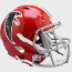Atlanta Falcons 1966 to 1969 Speed Replica Throwback Helmet