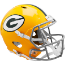 Green Bay Packers 1961 to 1979 Speed Replica Throwback Helmet