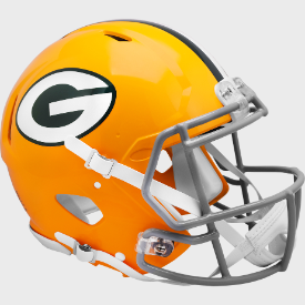 Green Bay Packers 1961 to 1979 Speed Throwback Football Helmet