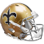 New Orleans Saints 1976 to 1999 Speed Throwback Football Helmet