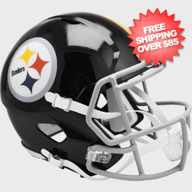 Pittsburgh Steelers 1963 to 1976 Speed Replica Throwback Helmet