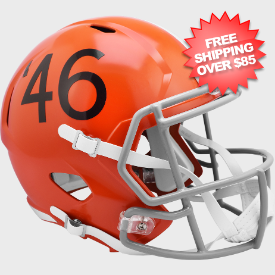 Cleveland Browns 1946 Speed Replica Throwback Helmet