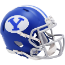 Brigham Young Cougars NCAA Mini Speed Football Helmet <i>Satin Royal</i>